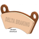 Delta Braking, brzdové desky KH482 - nahrazuje DB2189QD-D a DB2189MX-D