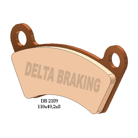 Delta Braking, brzdové desky KH482 - nahrazuje DB2189QD-D a DB2189MX-D