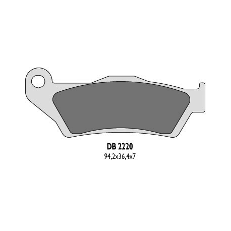 Delta Braking, brzdové desky KH181, přední BREMBO - nahrazuje DB2220MX-D a DB2220QD-D