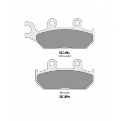 Delta Braking, brzdové desky KH172, přední Yamaha XT600 92-03, XT660 91-98 - nahrazuje DB2690MX-D a DB2690QD-D