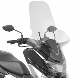 Kappa, plexištít, Yamaha N-Max 125-155 (15-19) 81,5 X 64,5 cm, čirý - nutno zkombinovat s držáky D2123KITK