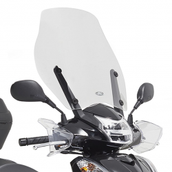 Kappa, plexištít, Honda SH 300i (15-19) 51,5 x 49 cm, čirý