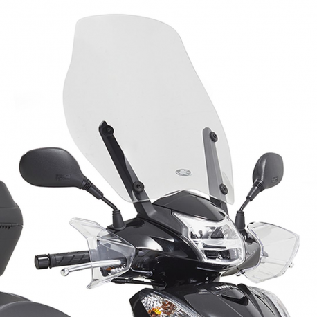 Kappa, plexištít, Honda SH 300i (15-19) 51,5 x 49 cm, čirý