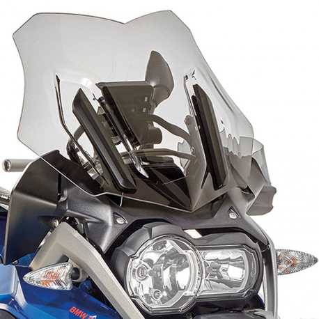 Kappa, plexištít, BMW R 1200 GS (13-18), R 1200 GS Adventure (14-18), R 1250 GS (19), R 1250 GS Adventure (19) 35 X 45 cm, kouřo
