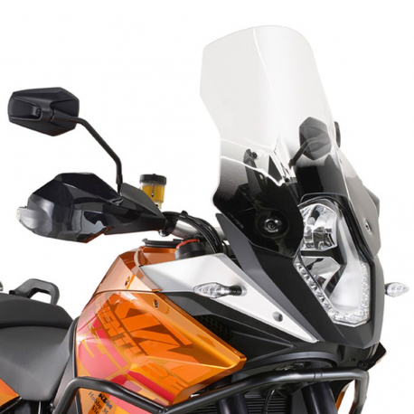 Kappa, plexištít, KTM 1190 Adventure / 1190 Adventure R (13-16), 1050 Adventure (15-16) / 1090 Adventure (17-19) 37 X 41 cm, čir