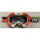 Ariete, MX brýle Riding Crows Basic, barva bílá/oranžová/modrá, sklo Anti Fog, Anti Scratch, UV, Roll-Off Ready, pěna 2 vrstvy