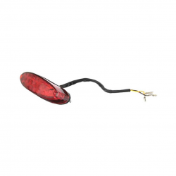 Polisport, zadní světlo RSP 2.0 LED LIGHT 1,1/0,2 (zadní+brzdové) s homologací, červená barva