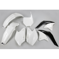 UFO, sada plastů, Kawasaki KXF 250 '07 bílá barva