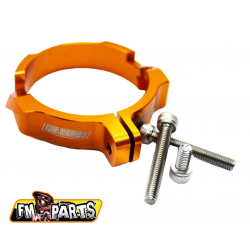 FM-Parts, zesílené uložení výfukového kolena KTM/Husqvarna '17-'21, oranžová barva