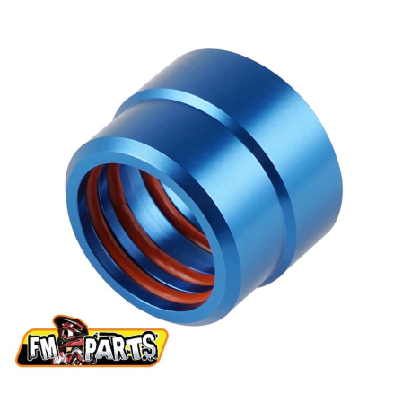 FM-Parts, spojka výfuku KTM/Husqvarna '17-'21, modrá barva