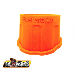 FM-Parts, kryt napouštěcího otvoru oleje KTM/Husqvarna EXC/TE TPI oranžová barva