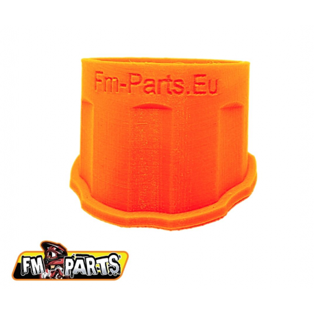 FM-Parts, kryt napouštěcího otvoru oleje KTM/Husqvarna EXC/TE TPI oranžová barva
