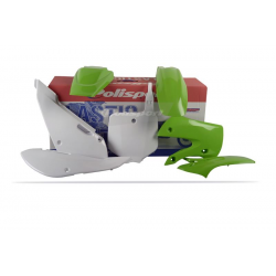 Polisport, sada plastů, Kawasaki KX65 '01-'20 barva OEM '16-'20