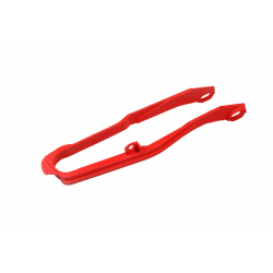 UFO, chránič zadní vidlice (slider řetězu) Honda CRF 450R/RX '19-20 červená barva