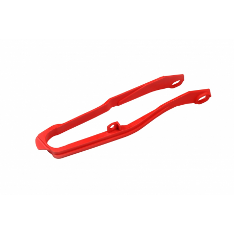 UFO, chránič zadní vidlice (slider řetězu) Honda CRF 450R/RX '19-20 červená barva