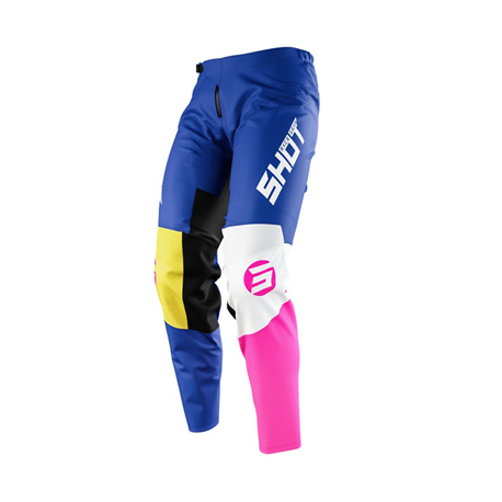 Shot Racign, kalhoty cross/enduro, Devo Storm Navy, modré, velikost 28