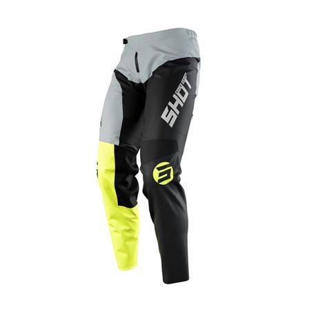Shot Racign, kalhoty cross/enduro, Devo Storm Neon, žluté fluo, velikost 30