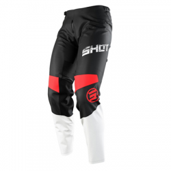 Shot Racign, kalhoty cross/enduro, Devo Slam, červené, velikost 28