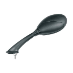 Vicma, zpětné zrcátko, Piaggio/VESPA FLY 50-150 levé, prům. závitu 8mm/1,25 pravý závit černá barva