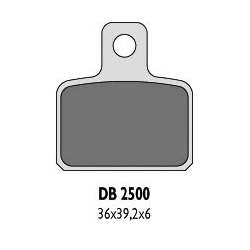 Delta Braking, brzdové desky KH351 - nahrazuje DB2500MX-N I DB2500QD-N