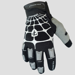 Polednik, rukavice cross Web MX, barva černá/šedá, velikost L