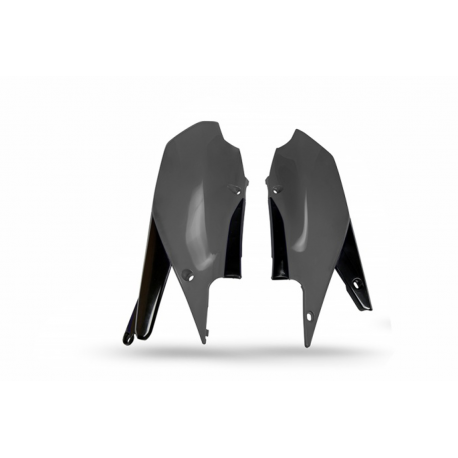 UFO, podsedlové tabulky, Yamaha YZF 250 '19-'21, WRF 250 '20-'21, YZF 450 '18-21, WRF 450 '19-'21 ' šedá barva