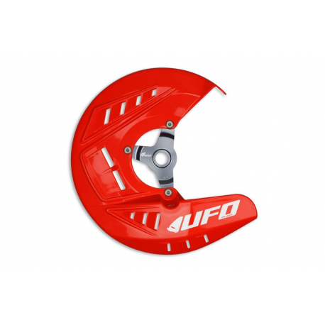 UFO, kryt předního brzdového kotouče, Honda CRF 250 R '13-'21, CRF 450 R '13-'20, červená barva