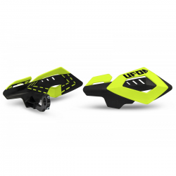 UFO, chrániče páček, ARCHES žlutá barva FLUO (s montážní sadou 22mm)