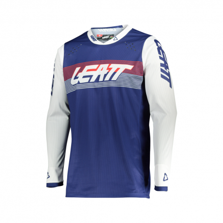 Leatt, dres Moto 4.5 Lite Royal, barva granátová/bílá, velikost S
