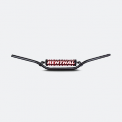 Renthal, řidítka 7/8" (22mm) HANDLEBAR 6.0 IN TRIALS BLACK, černá barva s chráničem