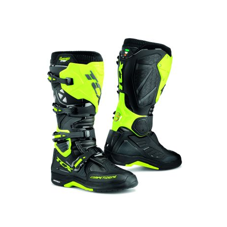 TCX, boty Cross Comp EVO 2 MICHELIN, barva černá/žlutá fluo, velikost 47