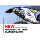 Polisport, kryt výfukové koncovky, Armadillo Extrem Silencer Guard, univerzální, , černá barva