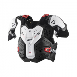 Leatt, chránič hrudníku, Chest Protector 6.5 Pro White, barva bílá/černá, velikost XXL