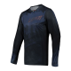 Leatt, cyklo dres MTB 4.0 ULTRAWELD Jersey Black, černá/granátová, velikost XS