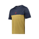 Leatt, cyklo dres MTB 1.0 Jersey SAND, písková/granátová, velikost S