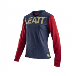 Leatt, cyklo dres (dámský) MTB 2.0 LONG Jersey COOPER, granátová/červená, velikost L