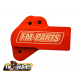 FM-PARTS, kryt snímače polohy klapky TPS, KTM/Husqvarna EXC/TE TPI '18-'20, oranžová barva