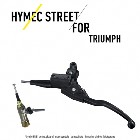 Magura, kompletní sada ovládání spojky HYMEC 167 Triumph Street Triple 675 12-16, Tiger 800/800XC 10-14, Tiger 800XR 15-17 (prům