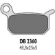 Delta Braking, brzdové desky KH325 KTM 50/60, zadní - nahrazuje DB2360MX-D I DB2360QD-D