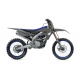 UFO, sada plastů, Yamaha YZF 250 '19-21, YZF 450 '18-21 šedá barva (v sadě kryty přední vidlice a polepy)