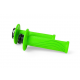 Racetech, gripy R20 LOCK-ON (22+25mm), barva zelená NEON + 8 adaptérů plynu