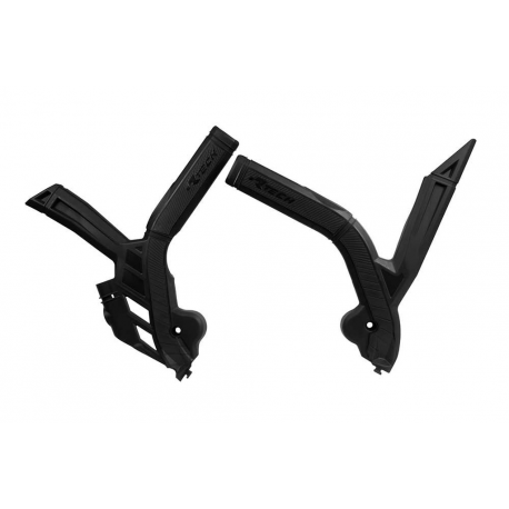 Racetech, kryty rámu, Bi-Material, Super Grip, Beta RR 125-480 '20-21 černá barva