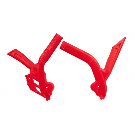 Racetech, kryty rámu, Bi-Material, Super Grip, Beta RR 125-480 '20-21 červená barva