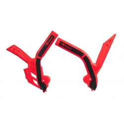 Racetech, kryty rámu, Bi-Material, Super Grip, Beta RR 125-480 '20-21 červená barva černá