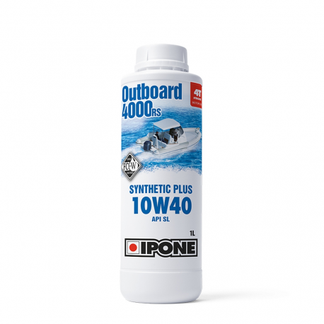 Ipone, OUTBOARD 4000 RS 10W40 4T motorový olej Semisyntetic 1L (závěsné lodní motory) (15)