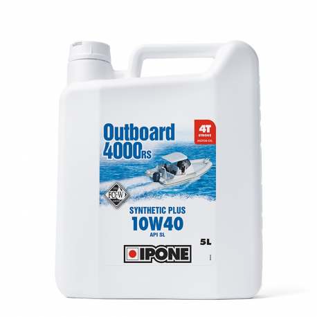Ipone, OUTBOARD 4000 RS 10W40 4T motorový olej Semisyntetic 5L (závěsné lodní motory) (4)
