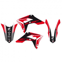 Blackbird, sada polepů, Honda CRF 450R '21 Dream 4, barva černá/bílá/červená