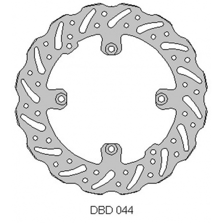 Delta Braking, přední brzdový kotouč, Beta 250 RR '05-12, 525 RR '05-12, WAVE (260X120,3X4mm) (4X8,5mm) (NG1263)