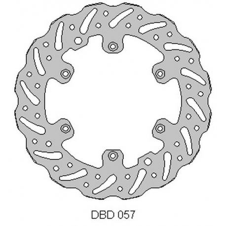Delta Braking, přední brzdový kotouč, Beta 2T/4T '13-21, WAVE (260X126,5X3mm) (6X6,5mm) (NG1293)