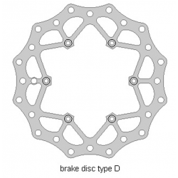 Delta Braking, přední brzdový kotouč, Beta 2T/4T '13-21, WAVE ULTRA LIGHT (260X126,5X3mm) (6X6,5mm) (NG1293)